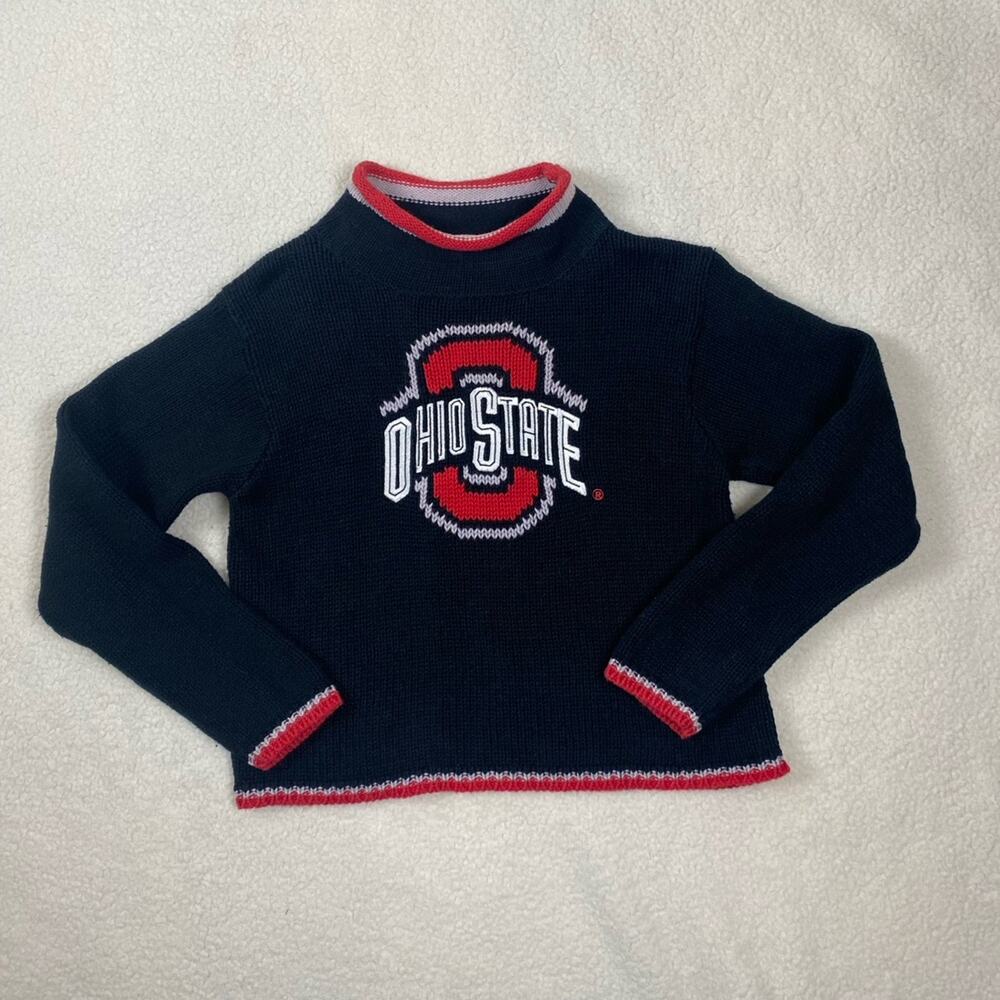 Bellepointe Youth Ohio State University Knit Sweater Embroidered Kids Size XL 10